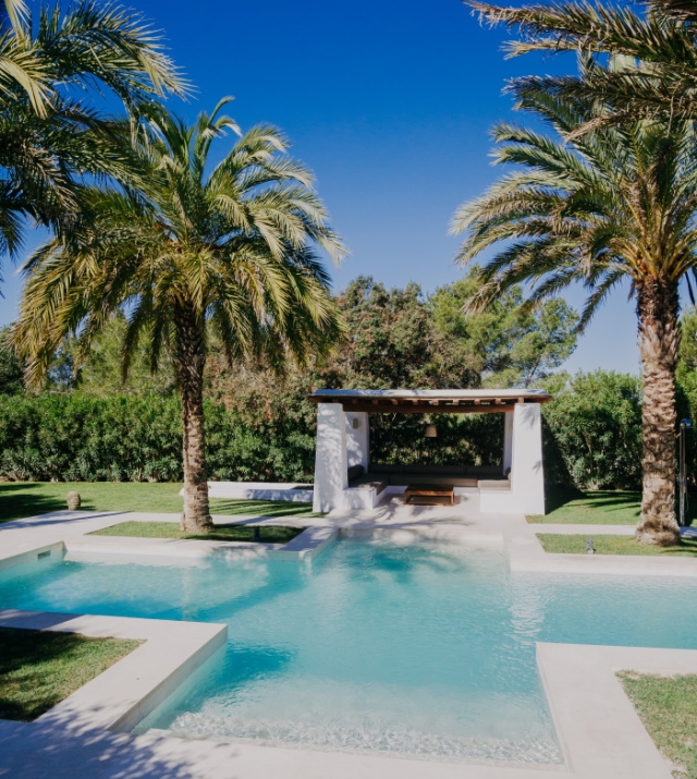 Resa estates Ibiza for sale finca Santa gertrudis pool area.jpg